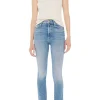 MOTHER Denim The Swooner Rascal Ankle Fray in Let's Trip