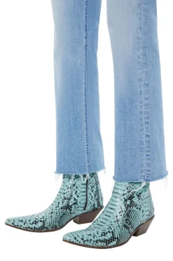 MOTHER Denim Tripper Ankle Fray in All Over the Map