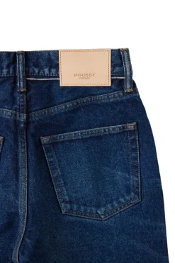 Moussy Denim Bartlett Wide Straight in Dark Blue