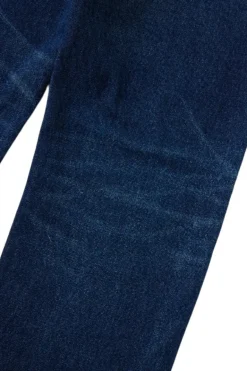 Moussy Denim Bartlett Wide Straight in Dark Blue