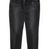 Moussy Denim Belver Skinny Jeans in Black