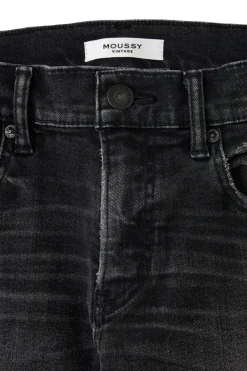 Moussy Denim Belver Skinny Jeans in Black