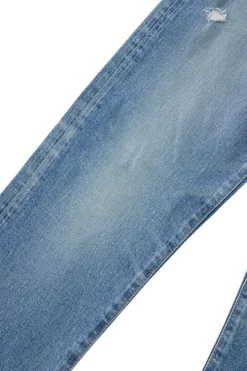 Moussy Denim Bradenton Straight Jeans in Blue