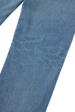 Moussy Denim Bradenton Straight Jeans in Blue