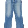 Moussy Denim Briarwood Flare Jeans in Blue