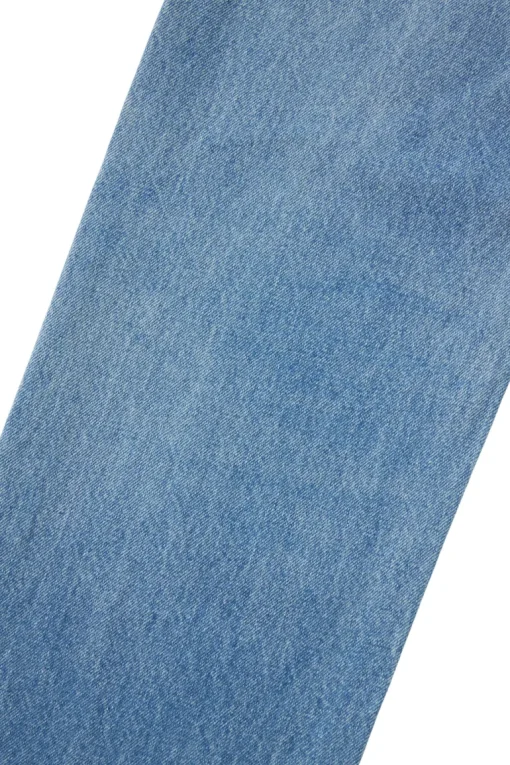 Moussy Denim Cheval Straight Low-Rise Jeans in Light Blue
