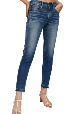 Moussy Denim Clarence Skinny in Light Blue