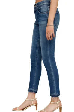 Moussy Denim Clarence Skinny in Light Blue