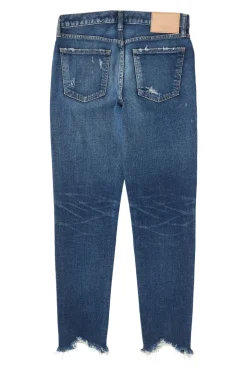 Moussy Denim Daleville Skinny Jeans in Blue