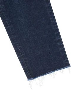 Moussy Denim Emma Skinny Jeans in Dark Blue