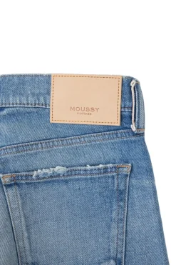 Moussy Denim Groveland Slim Straight in Blue