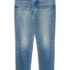 Moussy Denim Hawthhorne Skinny Jeans in Light Blue