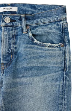 Moussy Denim Hawthhorne Skinny Jeans in Light Blue