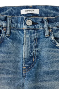 Moussy Denim Hawthhorne Skinny Jeans in Light Blue