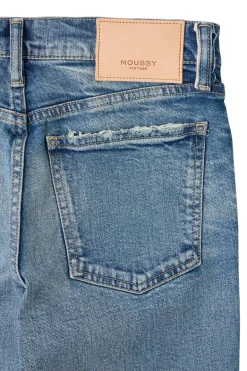 Moussy Denim Hawthhorne Skinny Jeans in Light Blue