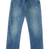 Moussy Denim Hopewell Selvedge Jeans in Dark Blue