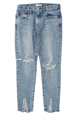 Moussy Denim Ithan Skinny Jeans in Light Blue