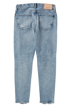 Moussy Denim Ithan Skinny Jeans in Light Blue