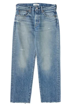 Moussy Denim Kossuth Boys Pants in Light Blue