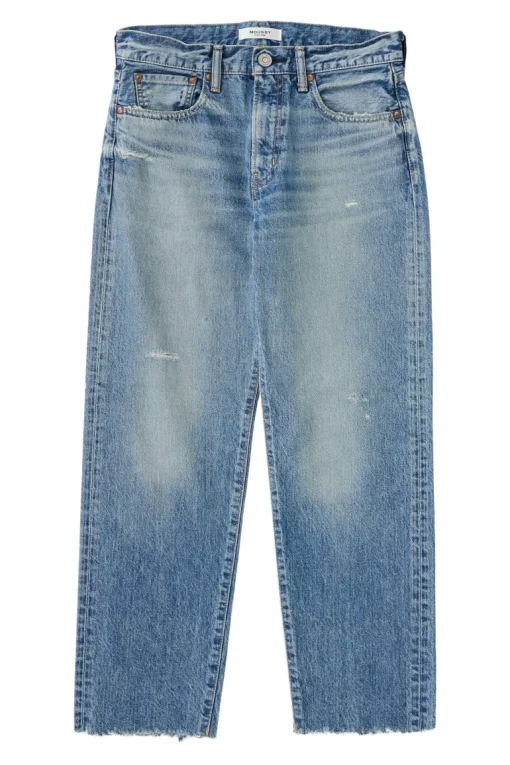 Moussy Denim Kossuth Boys Pants in Light Blue