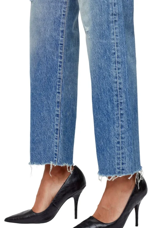 Moussy Denim Kossuth Boys Pants in Light Blue