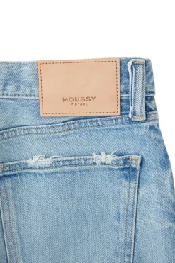 Moussy Denim Montura Tapered Jeans in Light Blue