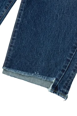 Moussy Denim Ocean Round Jeans in Blue