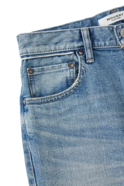 Moussy Denim Richland Boyskinny in Light Blue