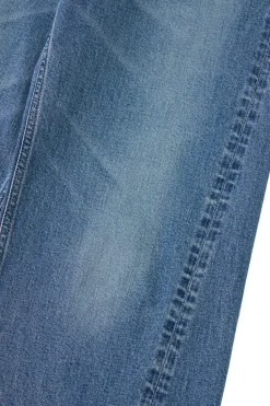 Moussy Denim Salisbury Wide Leg Jeans in Blue