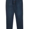 Moussy Denim Shandon Skinny Jeans in Dark Blue