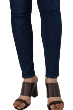 Moussy Denim Shandon Skinny Jeans in Dark Blue