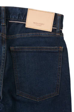 Moussy Denim Shandon Skinny Jeans in Dark Blue