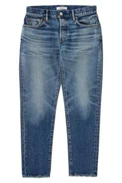 Moussy Denim Sycamore Tapered Jeans in Blue