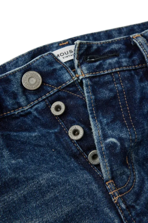 Moussy Denim Velden Tapered in Blue
