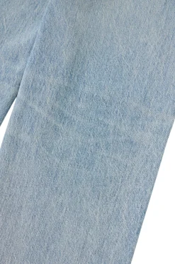 Moussy Denim Wildwood Straight Leg in Light Blue