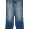 Moussy Denim Woodsburgh Straight in Blue