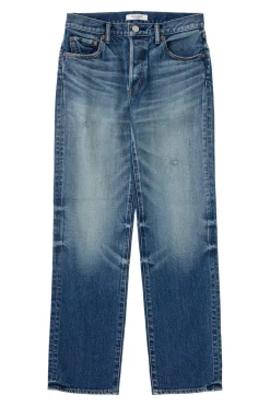 Moussy Denim Woodsburgh Straight in Blue