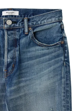 Moussy Denim Woodsburgh Straight in Blue