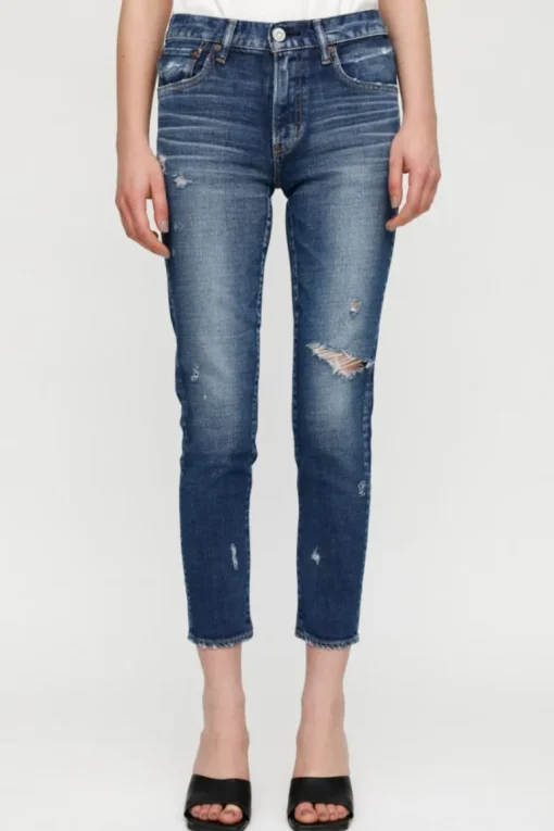 Moussy Gleedsville Skinny in Blue