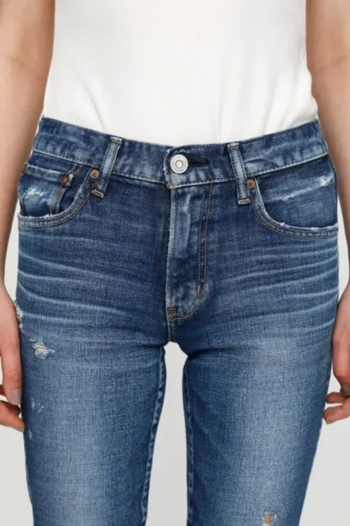 Moussy Gleedsville Skinny in Blue