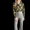 Never A Wallflower Pull On Pants in Stretch Plaid