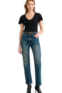Nili Lotan Calla Jeans in Simon Wash