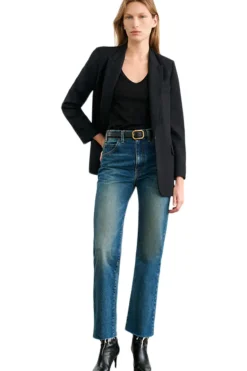 Nili Lotan Calla Jeans in Simon Wash
