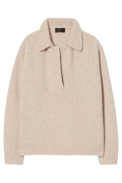 Nili Lotan Callen Sweater in Beige Melange