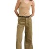 Nili Lotan Leon Boy Pant in Military Green