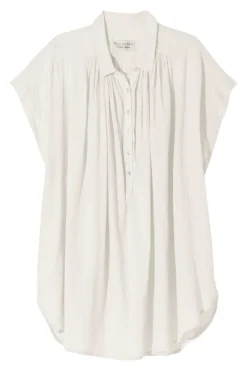 Nili Lotan Normandy Blouse in Ivory