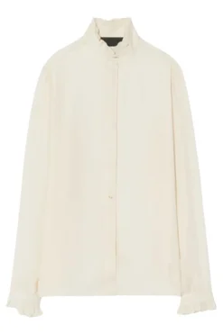 Nili Lotan Orin Shirt in Ivory