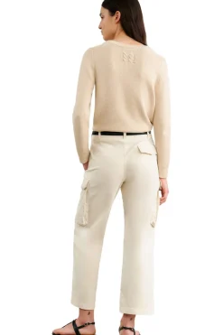 Nili Lotan Priya Sweater in Ecru