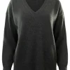 Nili Lotan Toni Sweater in Charcoal