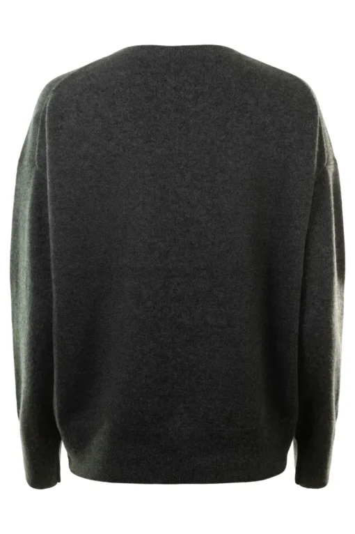 Nili Lotan Toni Sweater in Charcoal